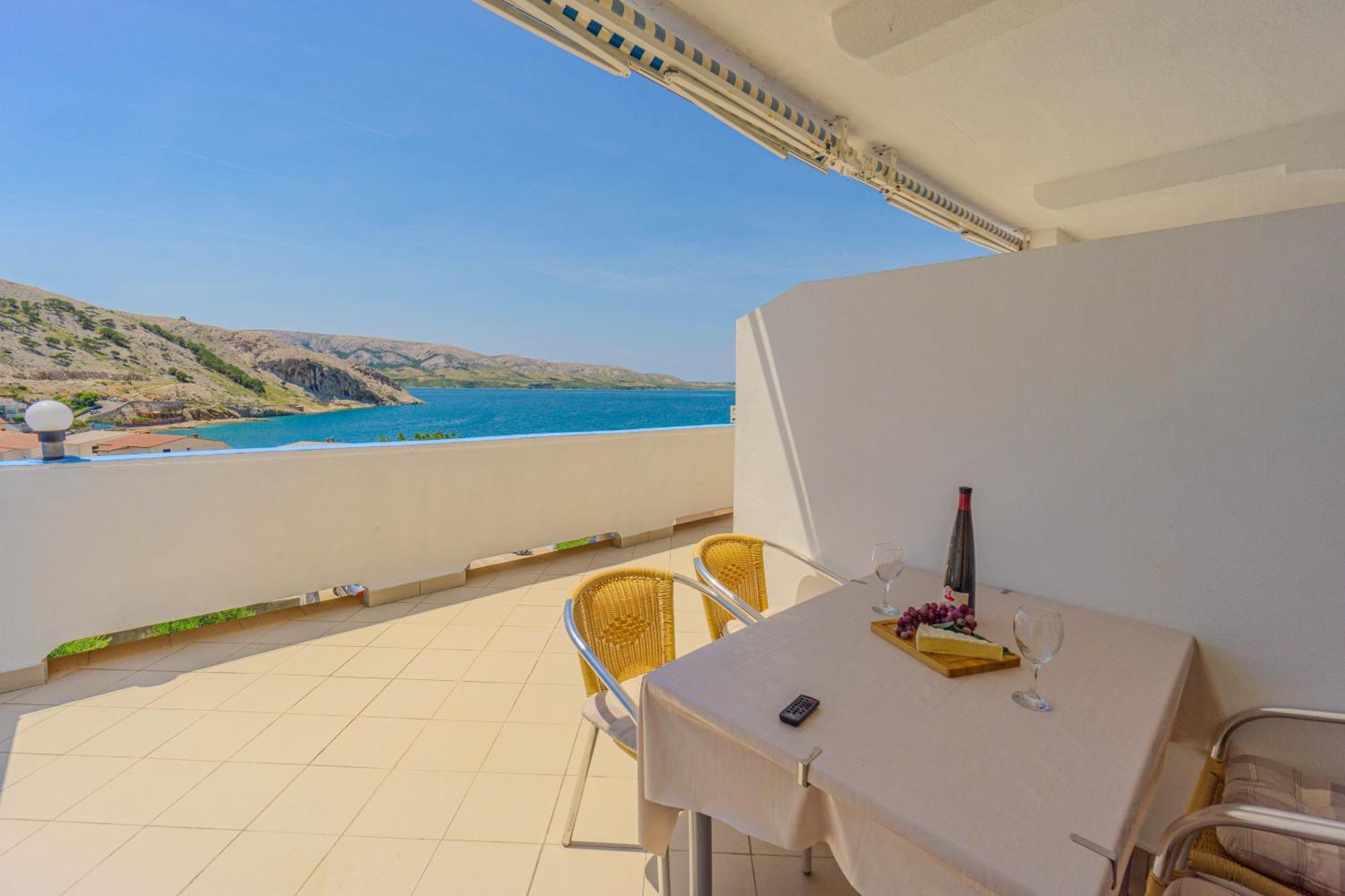Appartement Magdalena With Mountain And Seaview à Metajna Extérieur photo